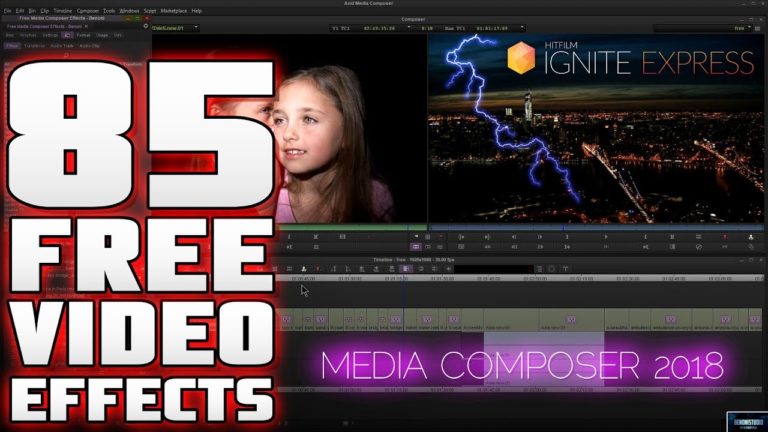 Media Composer 2018 | 85 Free Video Effects