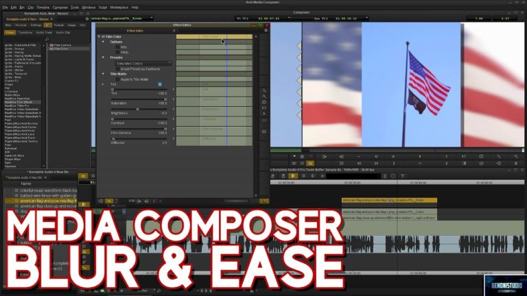 Media Composer | Blur & Ease