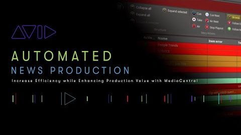 Avid News 2020 — Automated News Production
