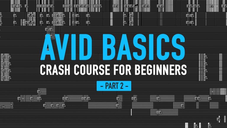 Avid for beginners! PART 2 – Crash course in Avid Media Composer – 101 basic tutorial